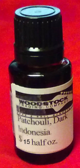 Patchouli, Dark Essential Oil 1/2 Ounce